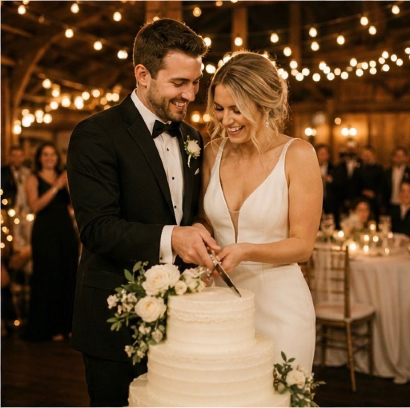 Cutting the cake, Cleveland reception