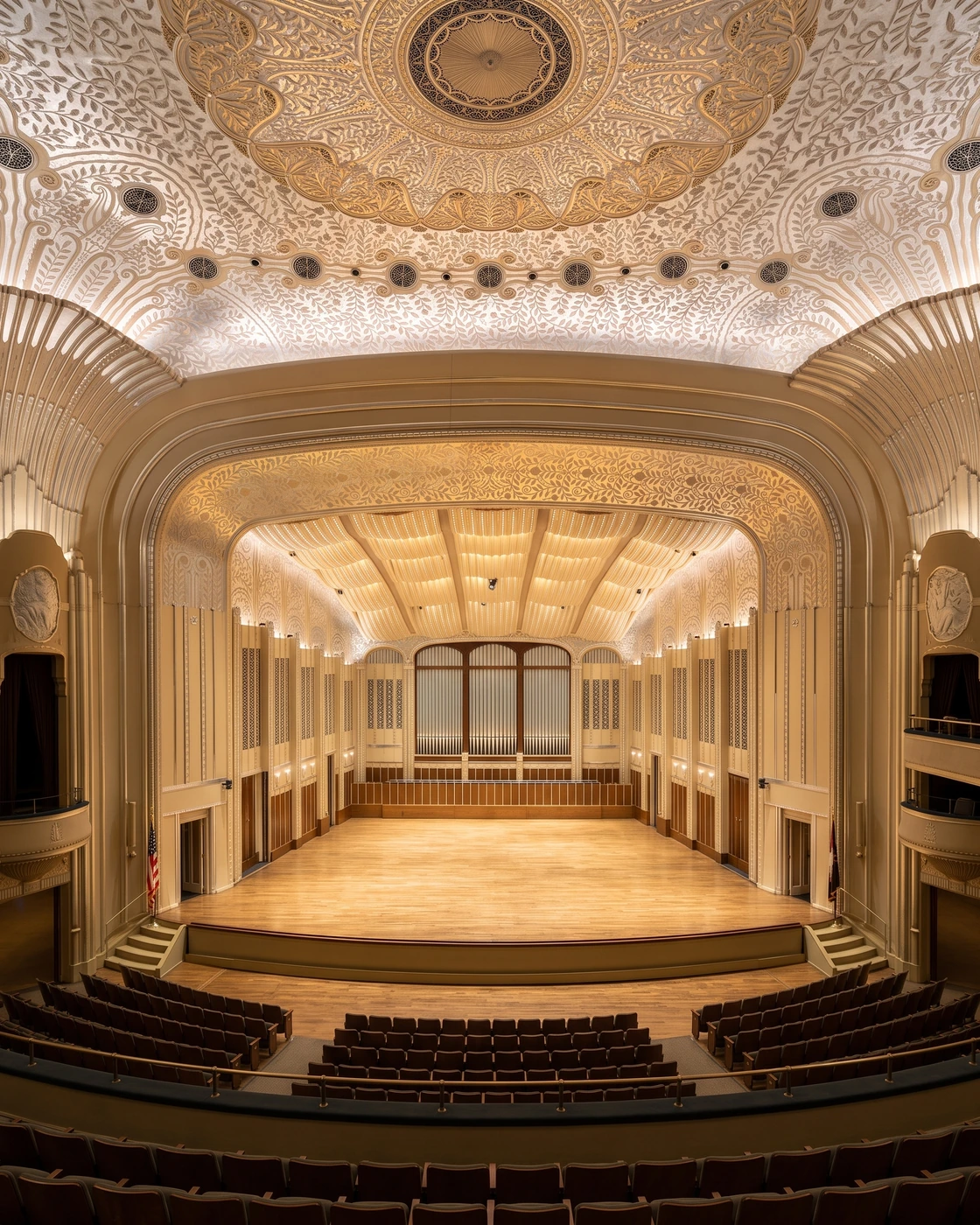 The Mandel Concert Hall at Severance Music Center, a Cleveland wedding venue